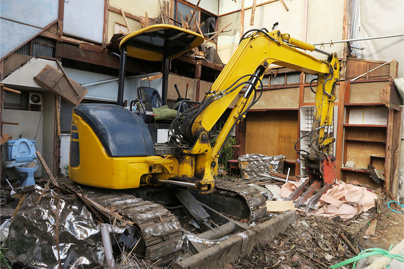 解体作業